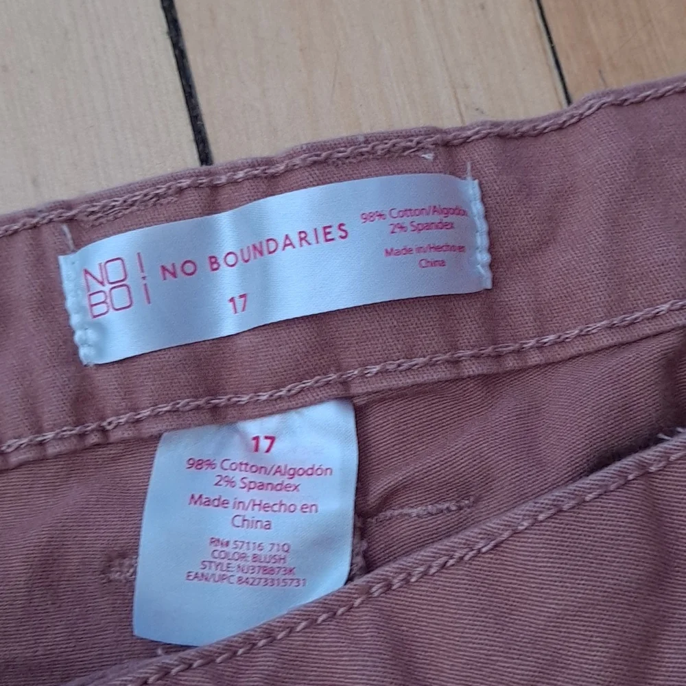 No Boundries dusty rose🌹 skinny jeans size 17 - Picture 2 of 7